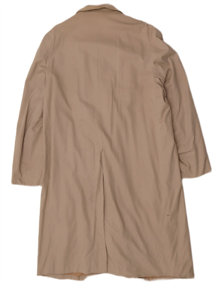 Aquascutum Abrigo para hombre UK 40 Grande Algodón beige