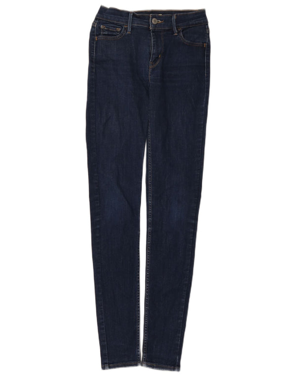 Levi's Vaqueros Pitillo Mujer W26 L32 Algodón Azul Marino