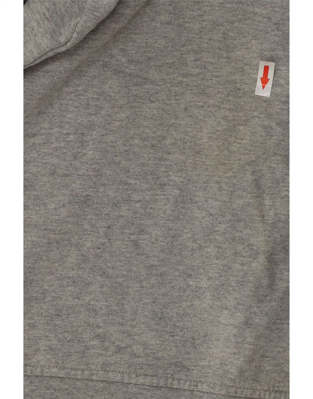 ADIDAS Sudadera con capucha y cremallera para hombre Algodón gris medio con bloques de color