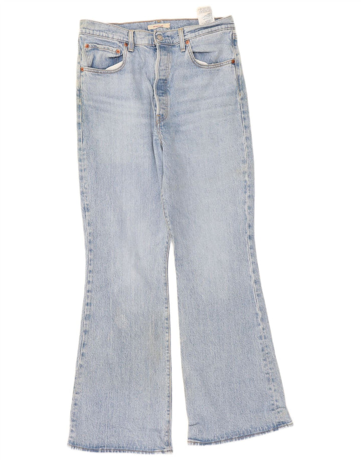 Levi's Vaqueros Acampanados Ribcage Mujer W31 L32 Algodón Azul