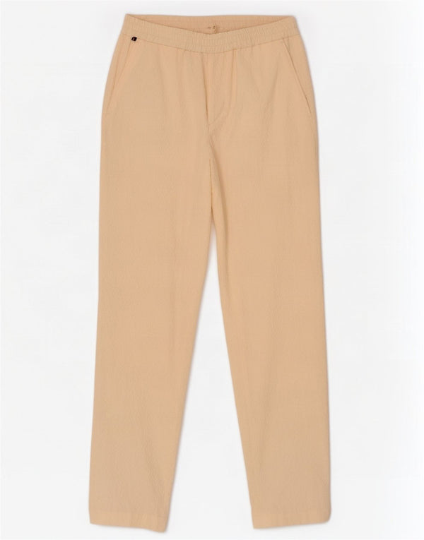 Tommy Hilfiger Pantalones chinos ajustados para hombre W32 L30 Algodón amarillo