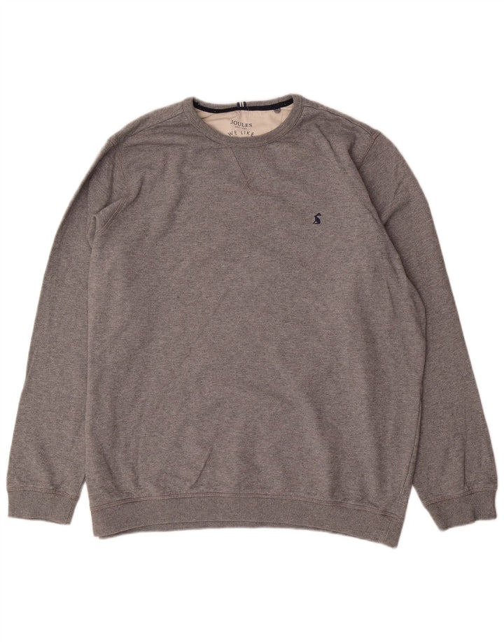 Sudadera Joules Hombre Jumper XL Algodón Moteado Gris