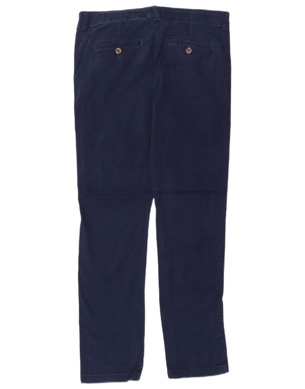Izod Pantalón chino recto para niño 15-16 años W30 L28 Azul marino Algodón