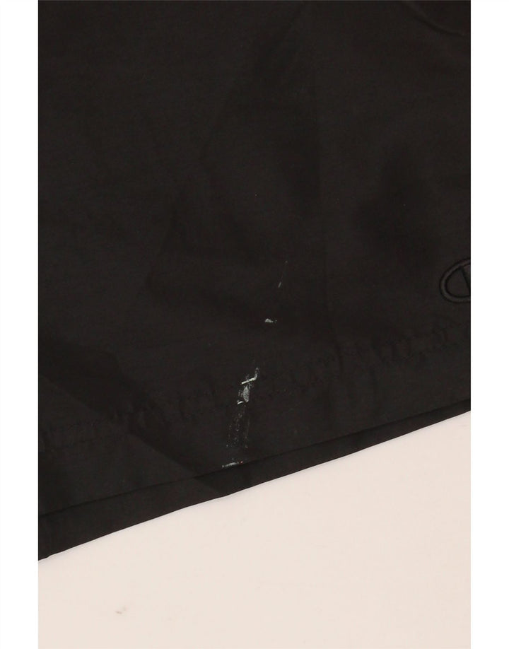 Champion Pantalones cortos deportivos para mujer UK 44 Grande Poliéster negro