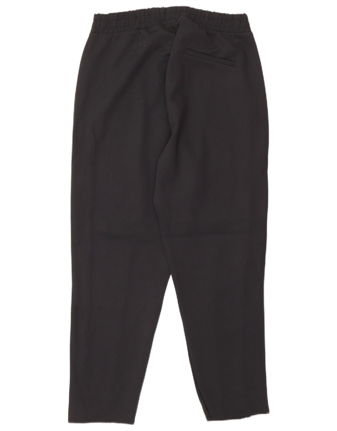 Zara Mujer Pantalones De Chándal UK 42 Mediano Negro Colorblock Poliamida