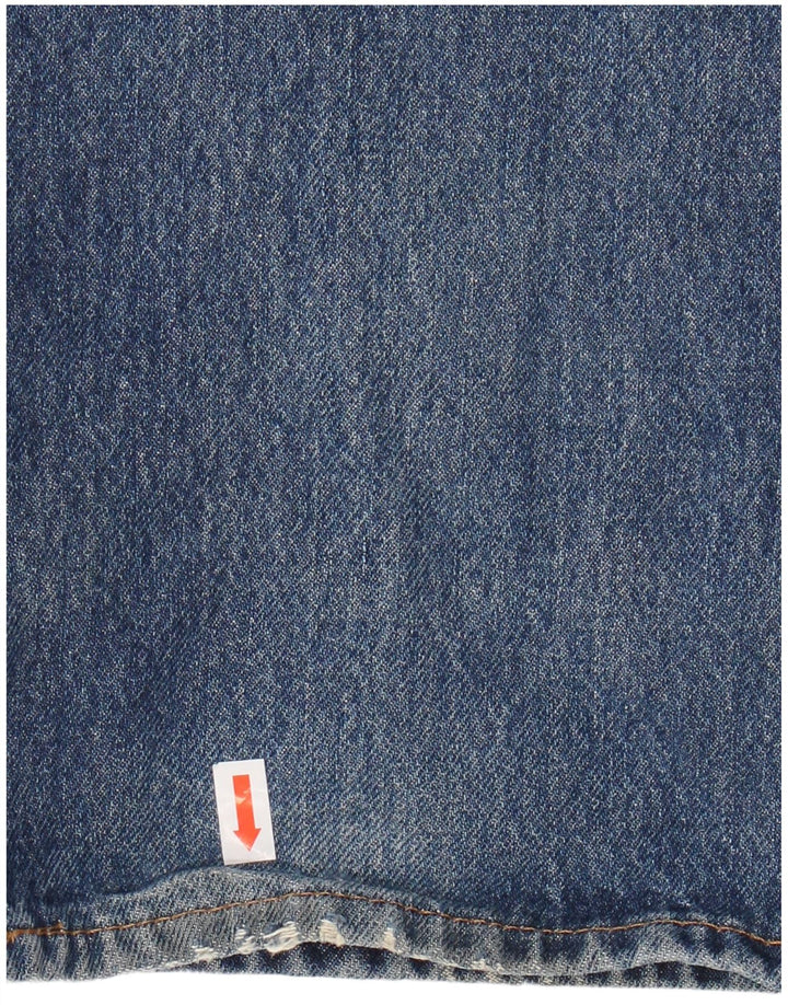 LEVI'S Jeans rectos 501 para hombre W36 L34 Algodón azul