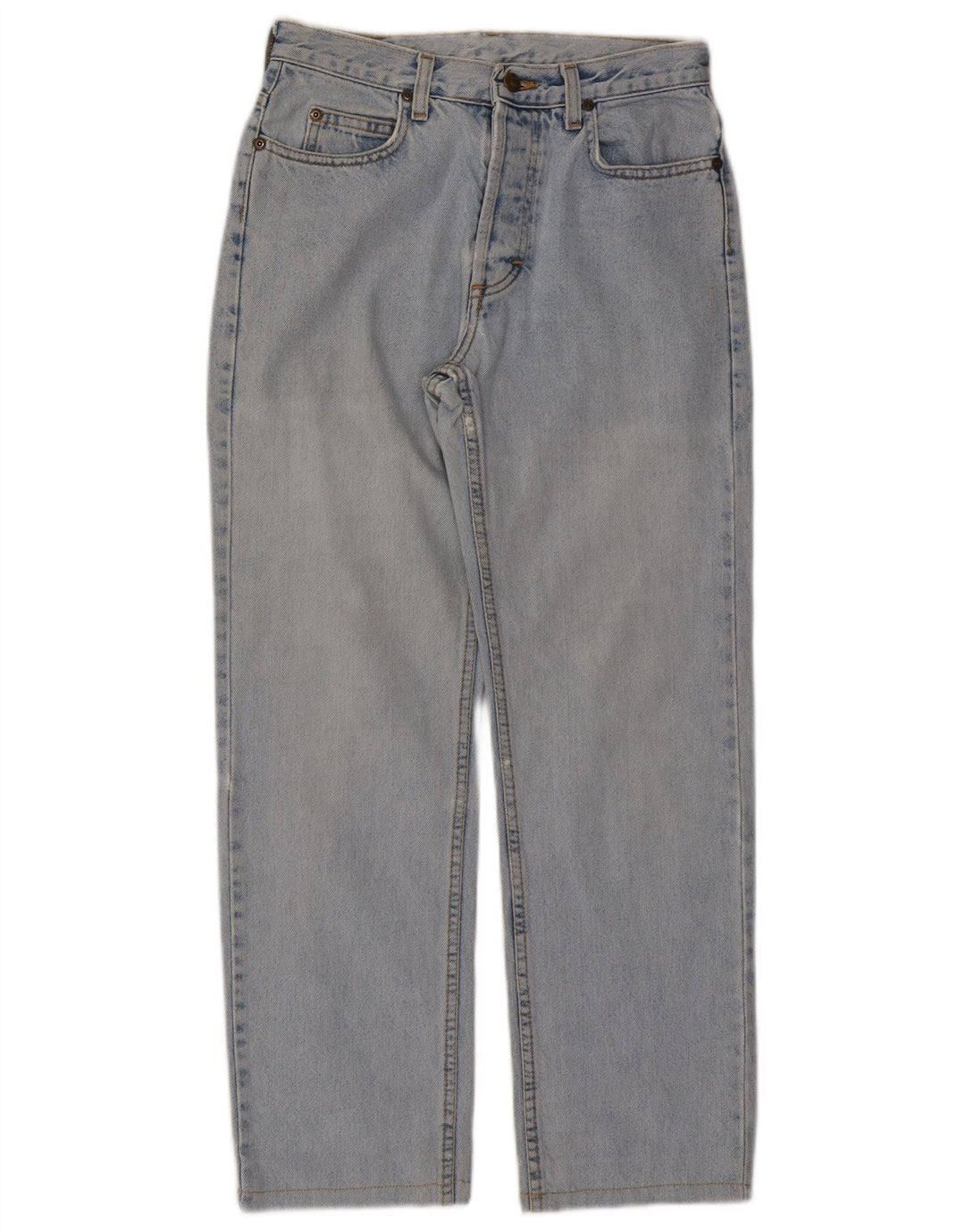 Vaqueros rectos para mujer LEE W28 L27 Algodón azul