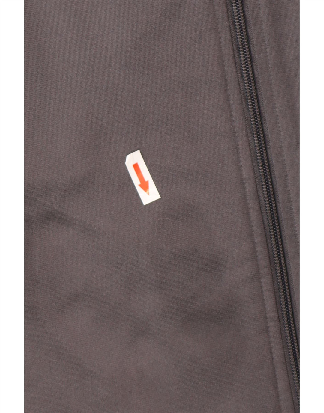 Reebok Hombre Chándal Top Chaqueta Poliéster Gris Medio