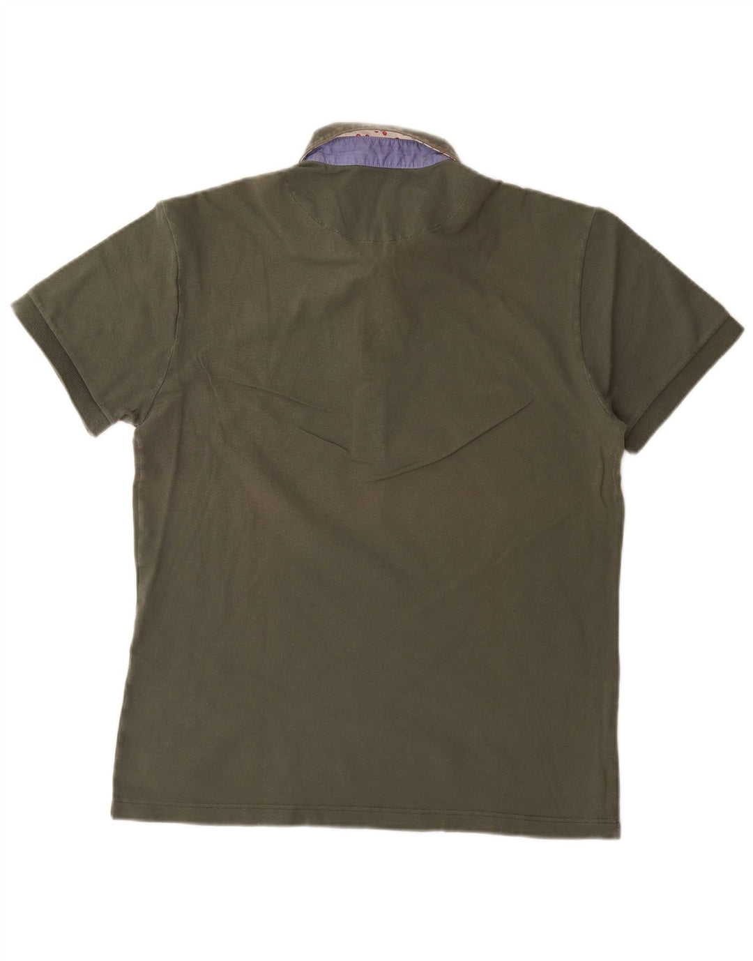 Brooksfield Polo para hombre IT 52 Grande Caqui Algodón