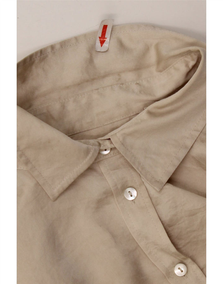 Camisa para mujer Jigsaw UK 42 Poliéster beige medio