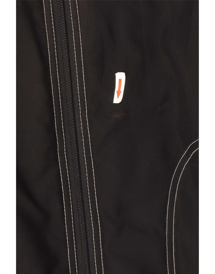 Lotto Chaleco acolchado reversible para hombre UK 36 Small Poliéster negro