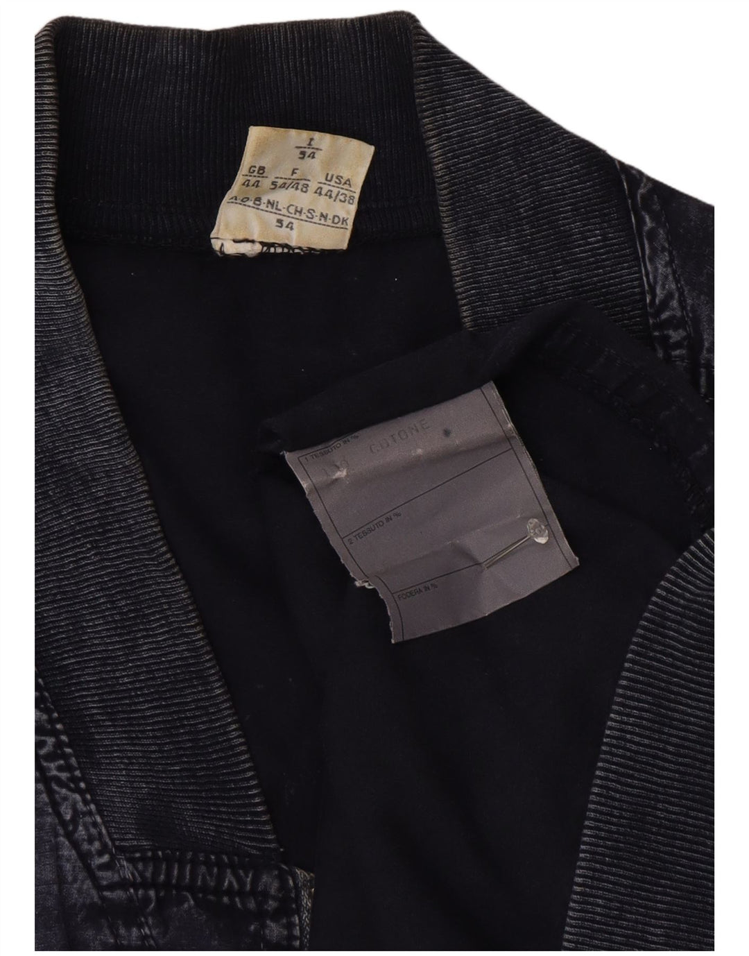 Belfe & Belfe Chaqueta vaquera para hombre UK 44 2XL Azul marino Algodón