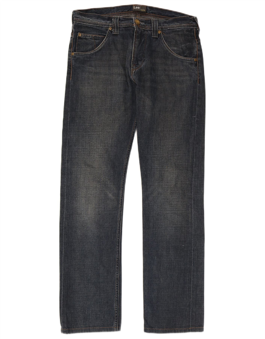 Lee Vaqueros Rectos Zed para Hombre W31 L34 Algodón Azul