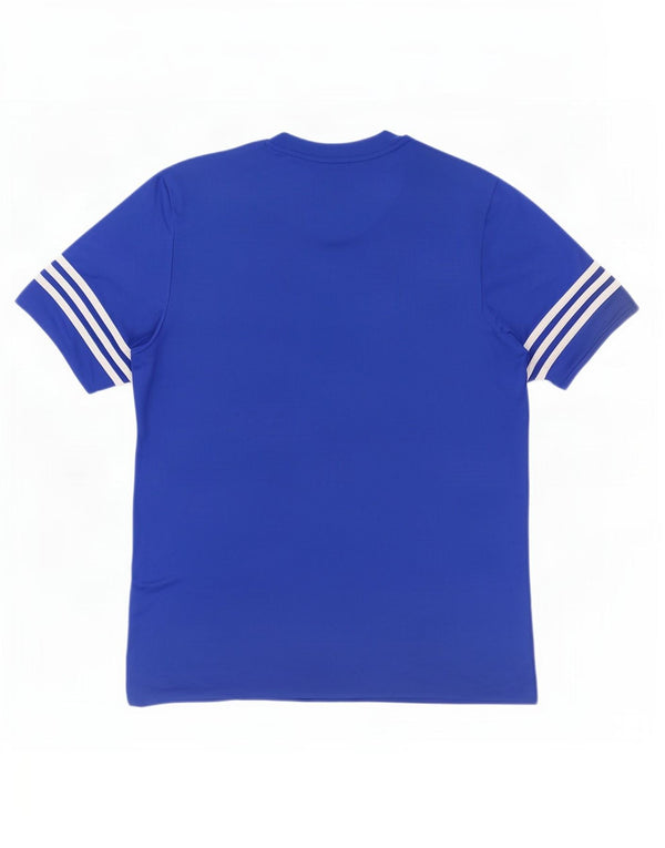Adidas Hombre Climalite Camiseta Top XL Azul Poliéster