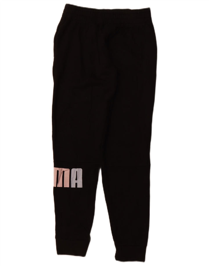 PUMA Pantalón de chándal gráfico para niña Joggers 15-16 años XL Negro