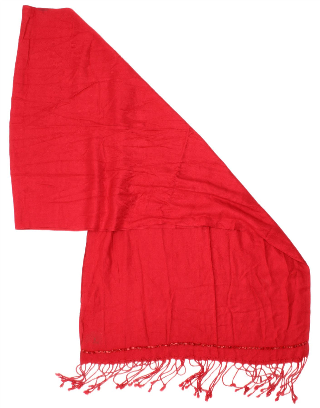 Bufanda Rectangular para Mujer Debut Talla Única Rojo Viscosa