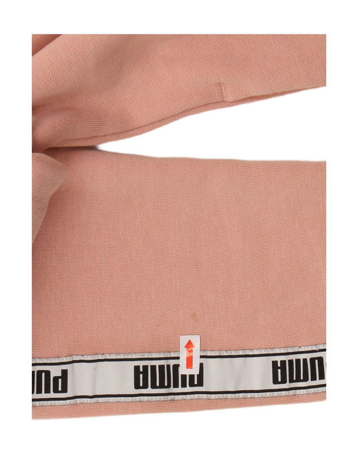 PUMA Chaqueta de chándal gráfica para niña 11-12 años Algodón Rosa