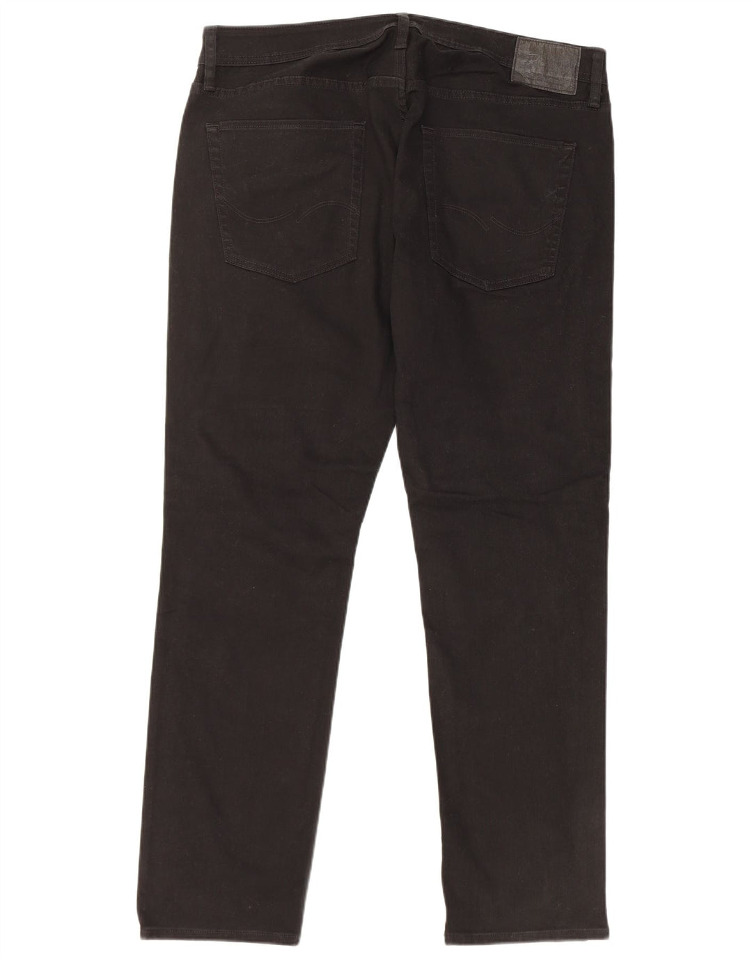 JACK & JONES Vaqueros Tim Slim para hombre W36 L32 Algodón negro