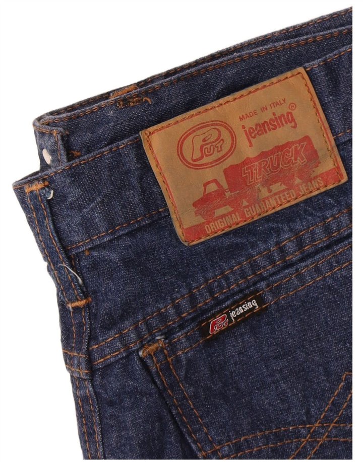 Falda Vaquera Vintage Mujer W30 Azul Marino Medio