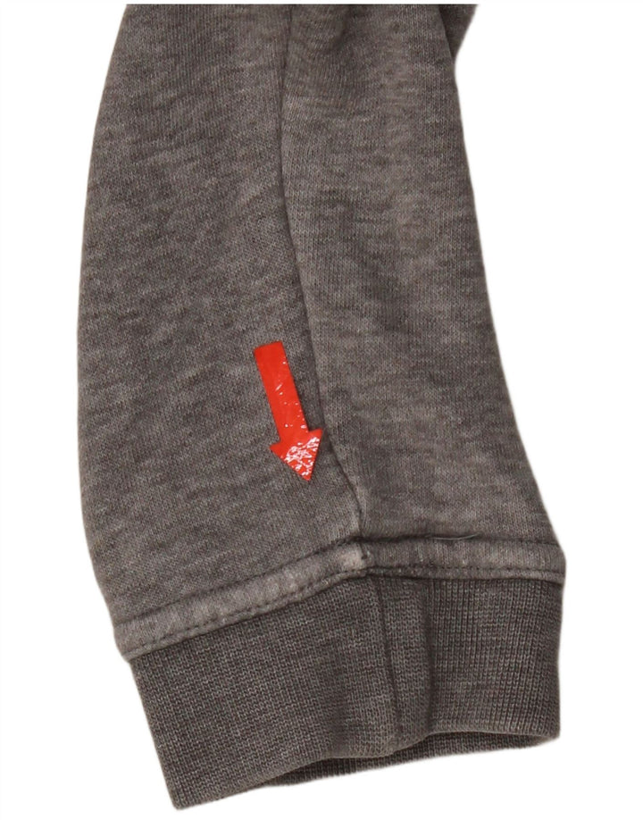 Nike - Sudadera extragrande para mujer, talla 10, algodón gris pequeño