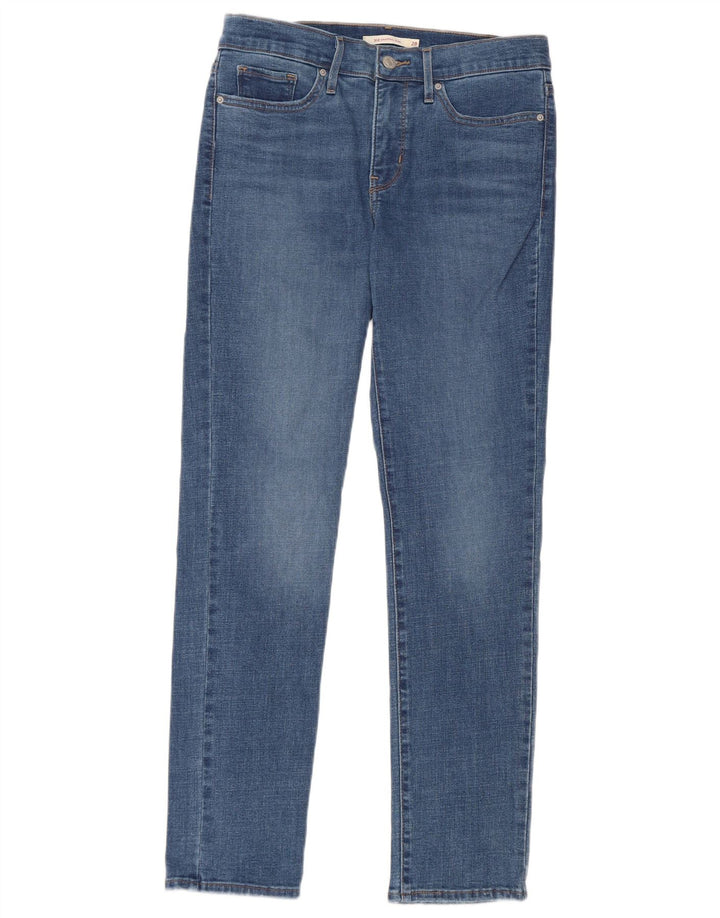 Levi's Mujer 312 Shaping Slim Jeans W28 L30 Algodón Azul