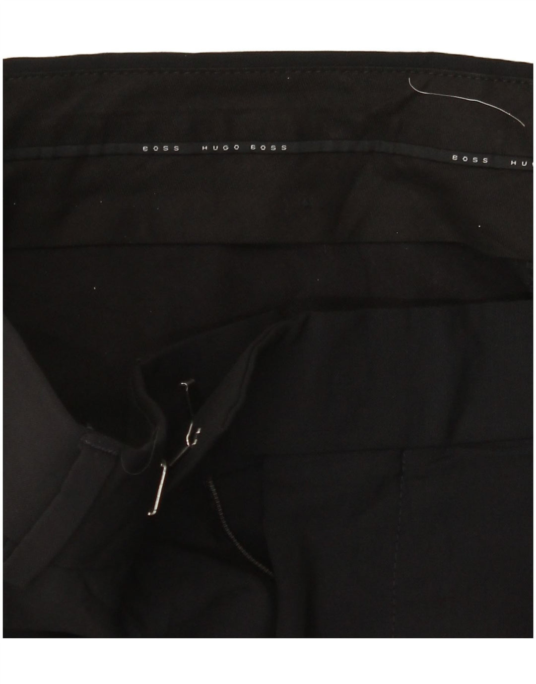Pantalones de traje rectos Hugo Boss Mujer W36 L30 Negro