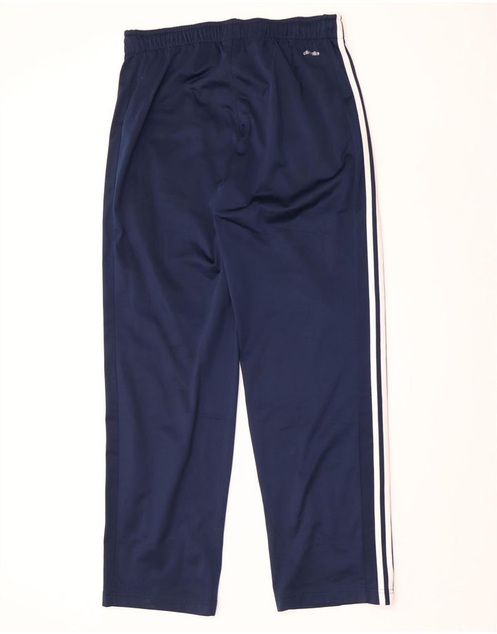 Adidas Mens Climalite Chándal Pantalones Grande Azul Marino Poliéster