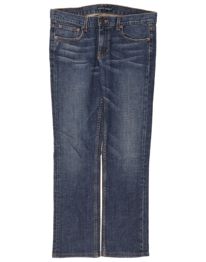 Ralph Lauren Vaqueros Rectos Mujer W31 L29 Azul