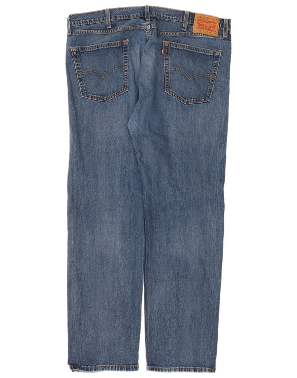 Levi's Hombre 505 Vaqueros Rectos W40 L32 Algodón Azul
