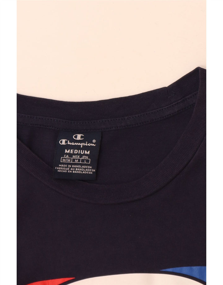 Champion Camiseta Gráfica Para Hombre Top Medium Azul Marino