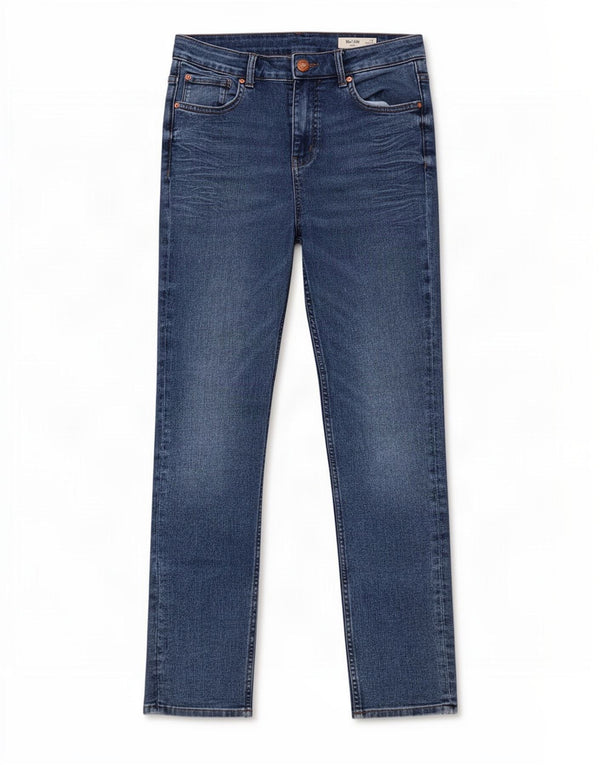 Marks & Spencer Jeans The Lily Slim para Mujer UK 12 Medium W30 L28 Algodón Azul