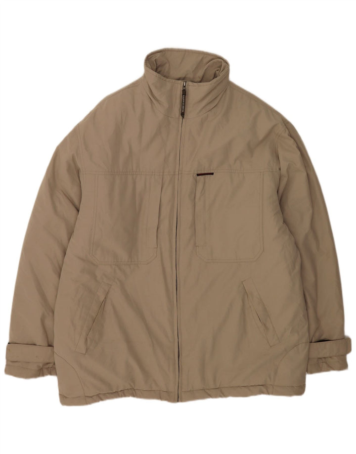 Kappa Chaqueta acolchada para hombre ES 42 XL Poliéster beige