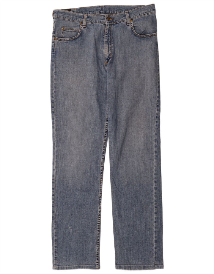 Lee Vaqueros Rectos Brooklyn Para Hombre W36 L36 Algodón Azul
