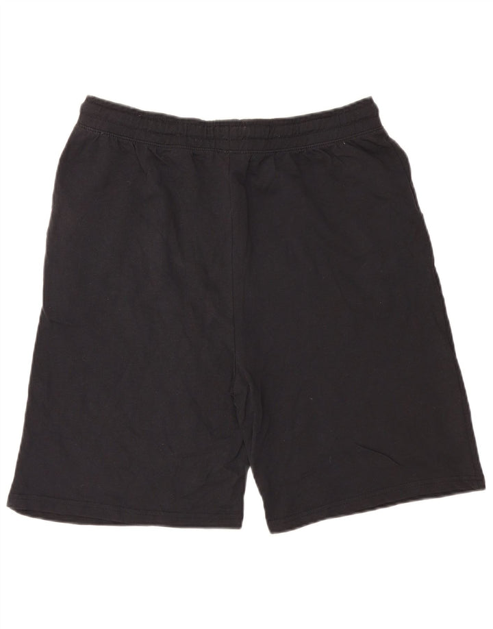 Superga Pantalones cortos deportivos para hombre 2XL Algodón negro