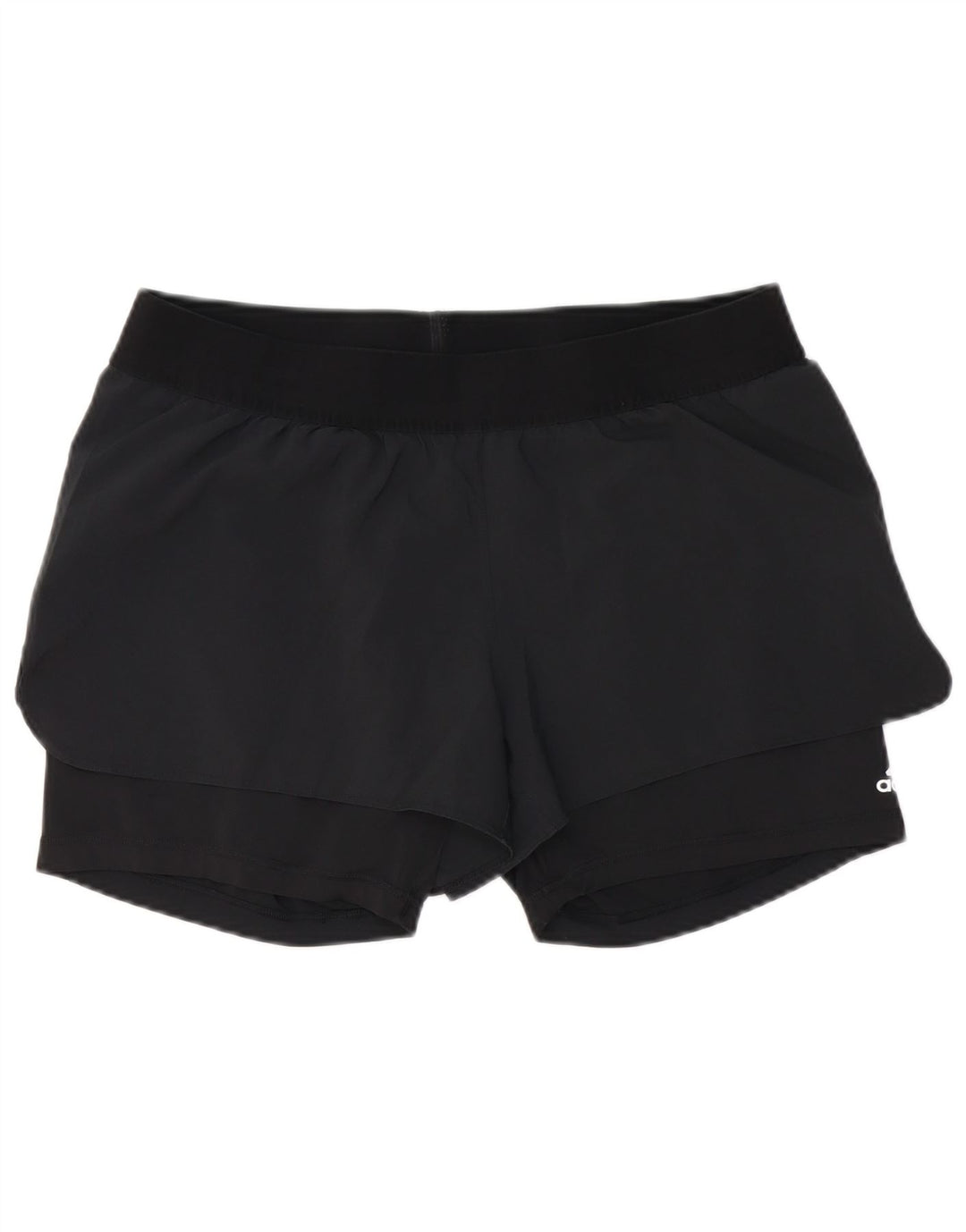 Adidas - Pantalones cortos deportivos para mujer, talla 40, color negro
