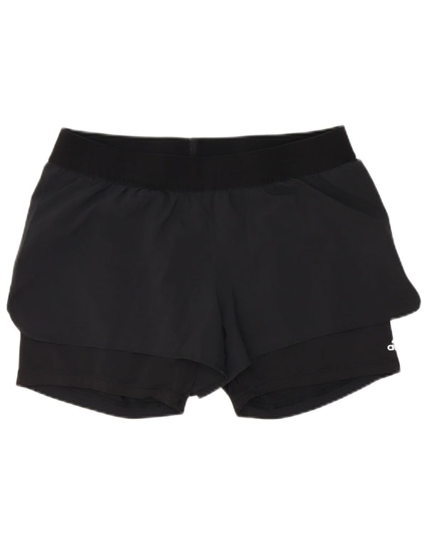 Adidas - Pantalones cortos deportivos para mujer, talla 40, color negro