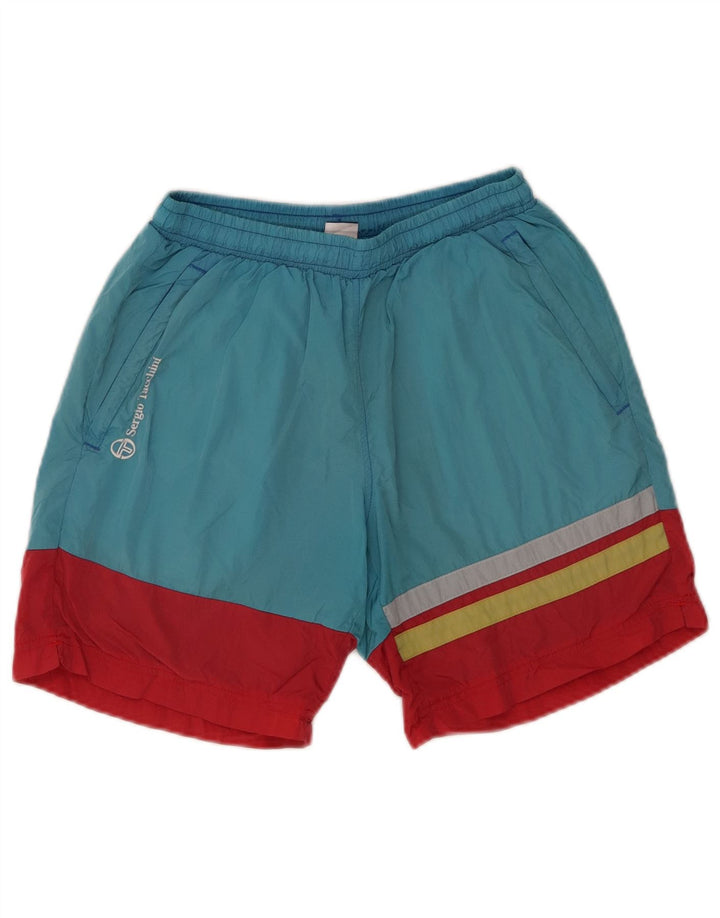 Sergio Tacchini Bañador Hombre Small Turquesa Colorblock Poliamida