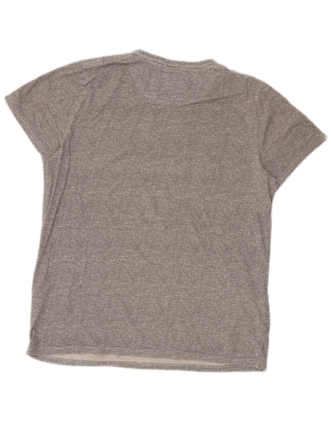 Camiseta Hollister Hombre Graphic Top Algodón Gris Medio