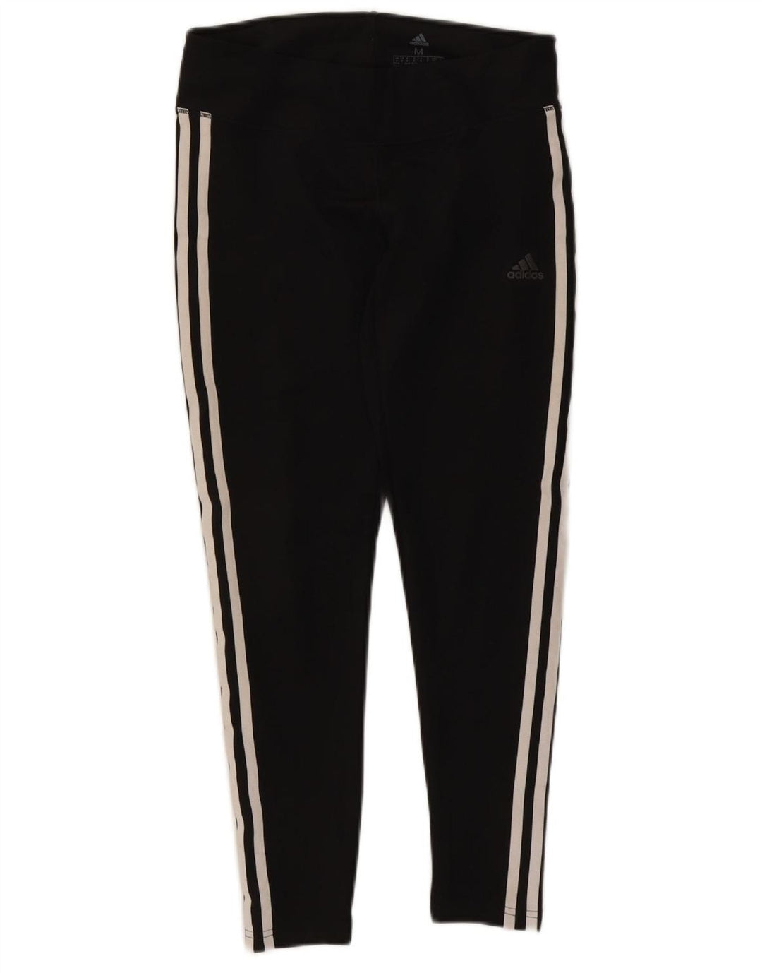 ADIDAS Leggings Climalite para mujer Reino Unido 12/14 Mediano Negro Poliéster