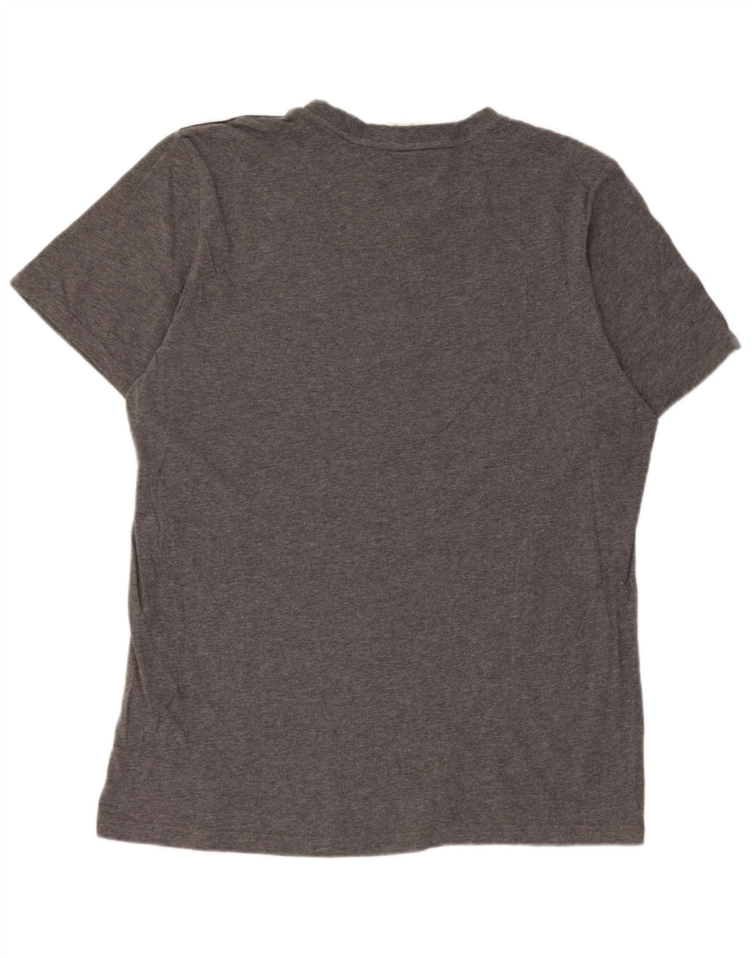 Adidas - Camiseta para hombre, talla grande, algodón gris