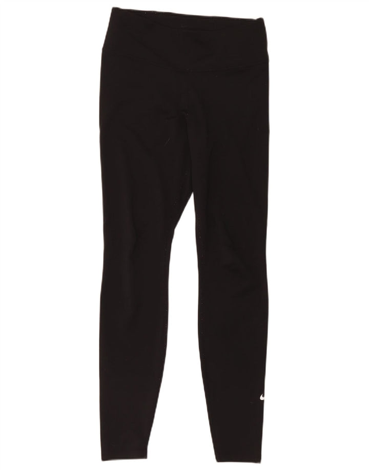 Nike Leggings Dri Fit para mujer UK 44 Mediano Negro Poliéster