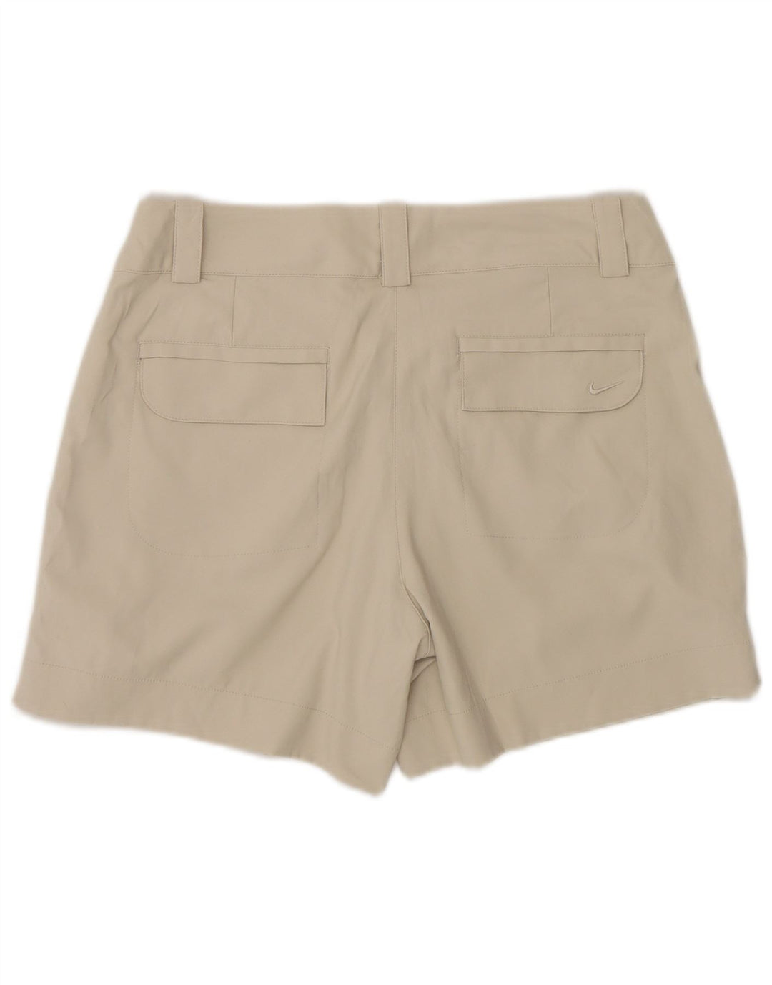 Nike Pantalones cortos chinos Dri Fit para hombre UK 8 Small W30 Beige Poliéster