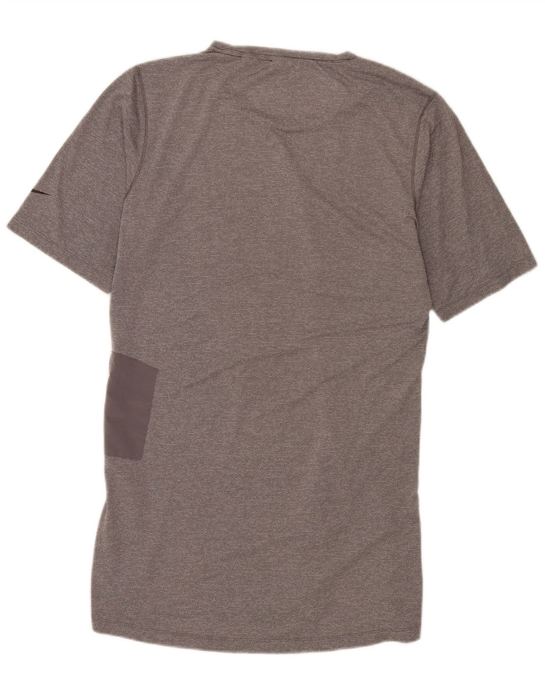 Camiseta Nike Dri Fit para hombre Top poliéster gris medio
