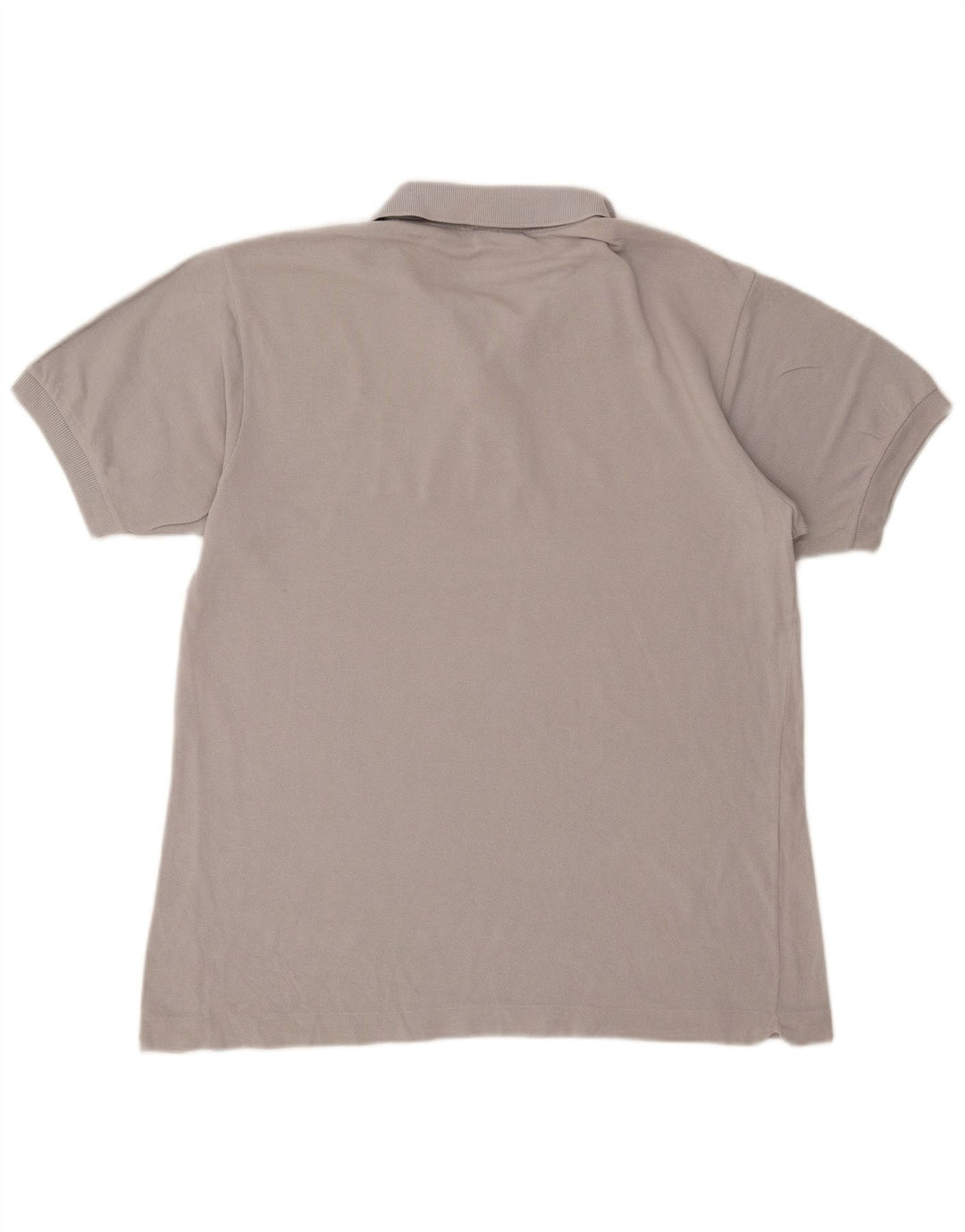 Polo Lacoste para hombre talla 4 algodón gris medio