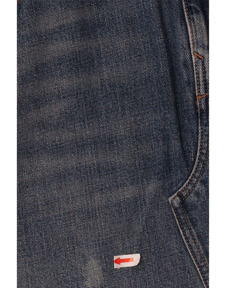 Falda Vaquera Zara Mujer Small W26 Algodón Azul