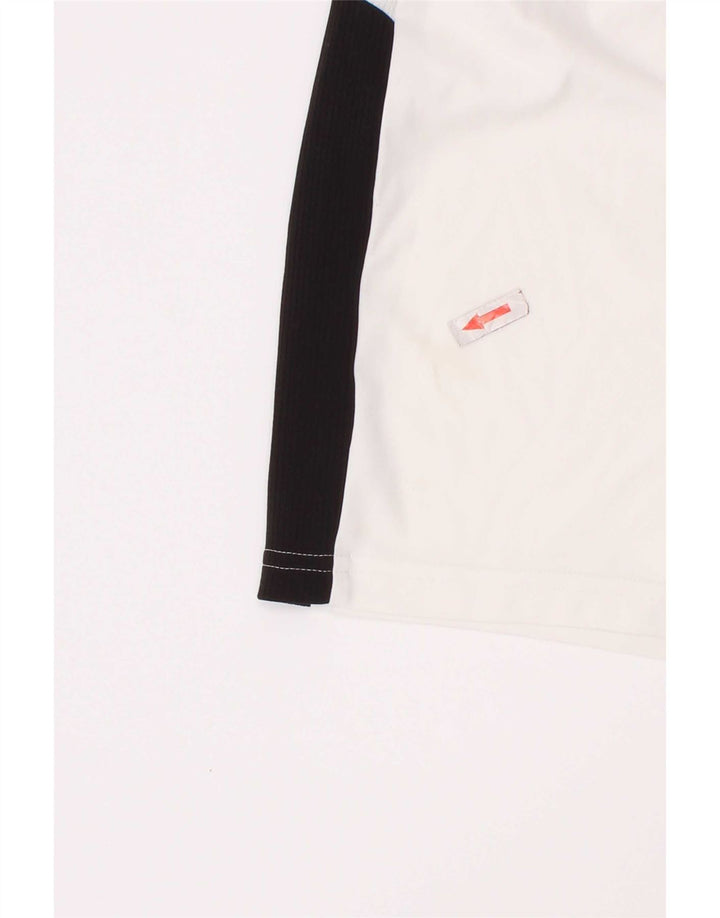 Puma Pantalones cortos deportivos para niño 7-8 años Blanco Poliéster color block