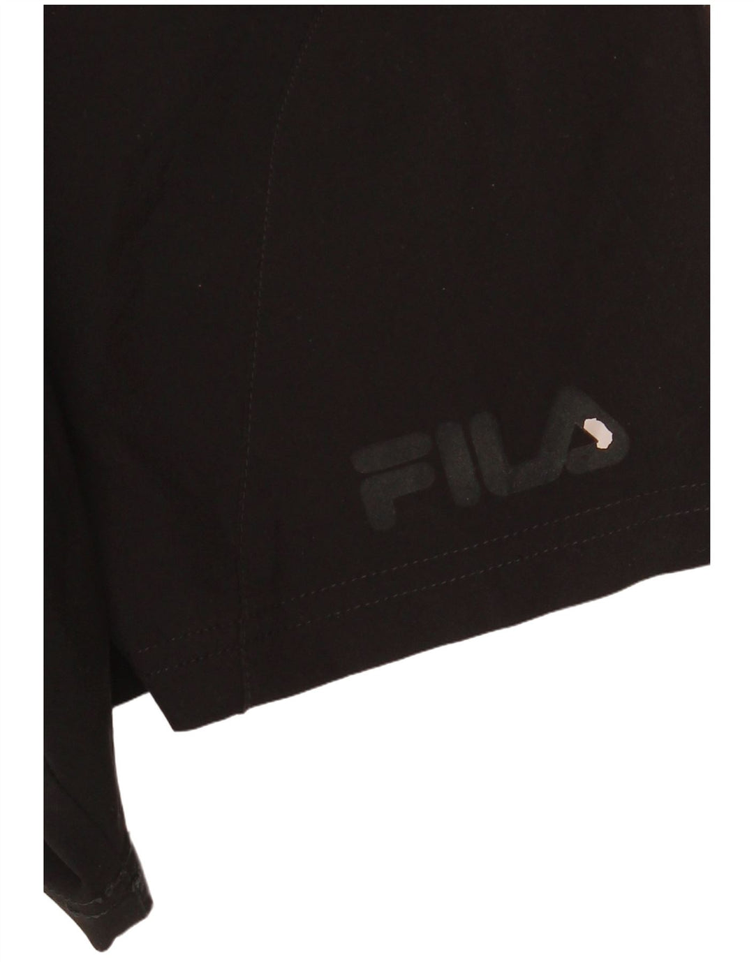 Fila Shorts deportivos para hombre Poliéster negro mediano