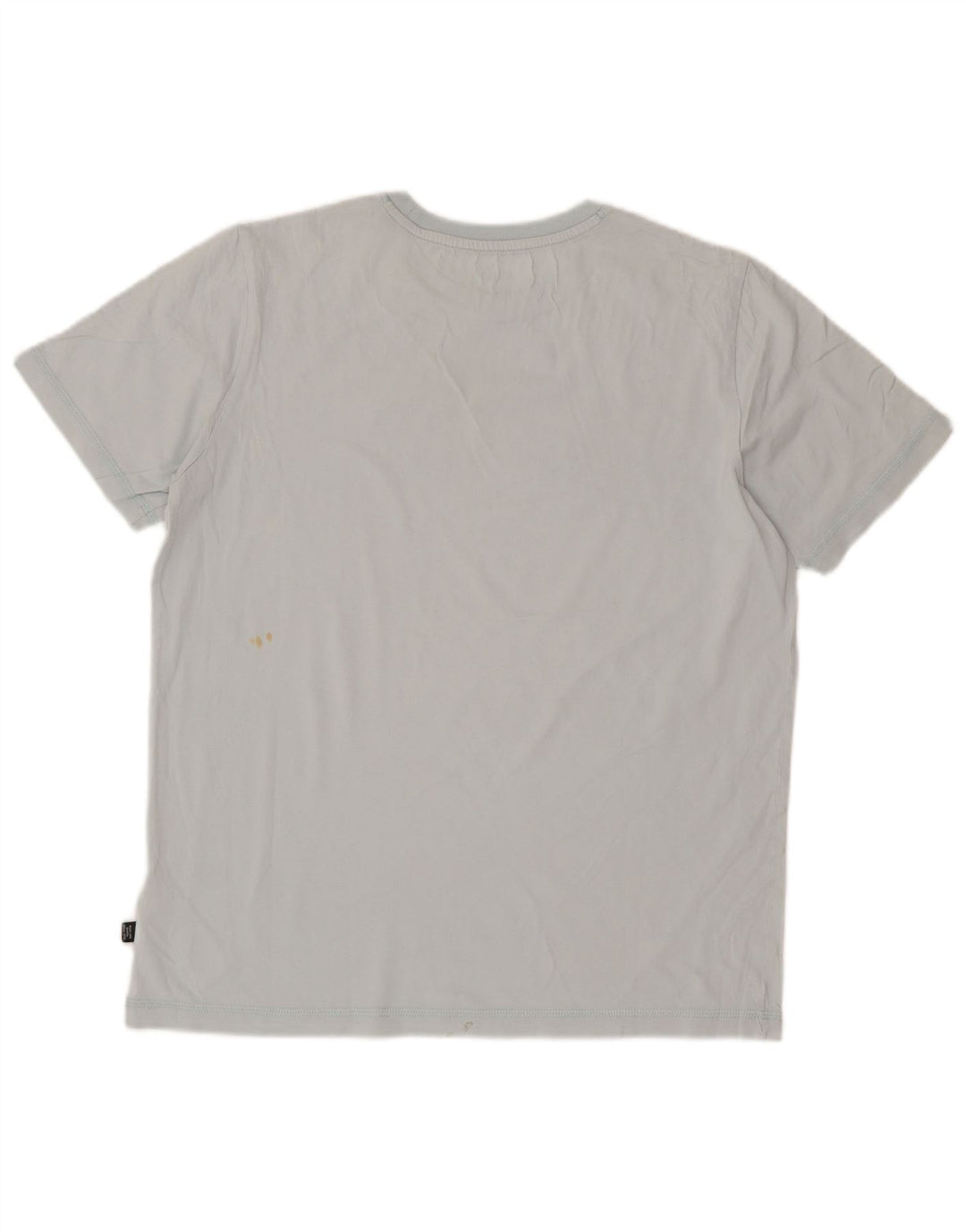 Camiseta Puma Hombre Graphic Top Algodón Azul Medio