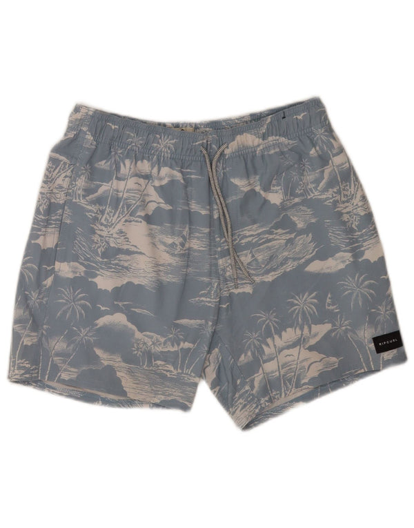 Rip Curl Bañador Hombre XS Azul Algodón Hawaiano