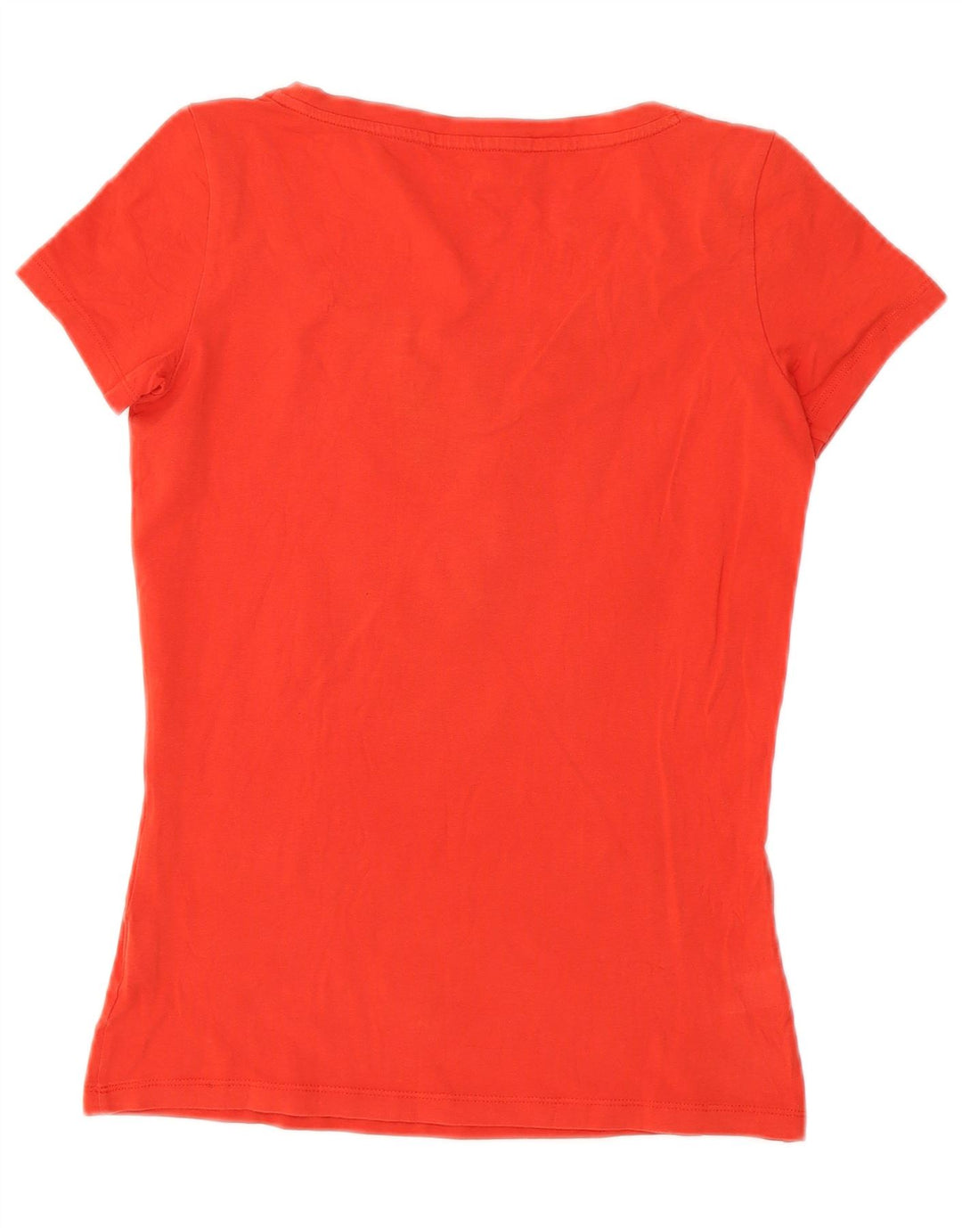Calvin Klein Jeans Camiseta gráfica para mujer Top Reino Unido 12 Algodón rojo mediano